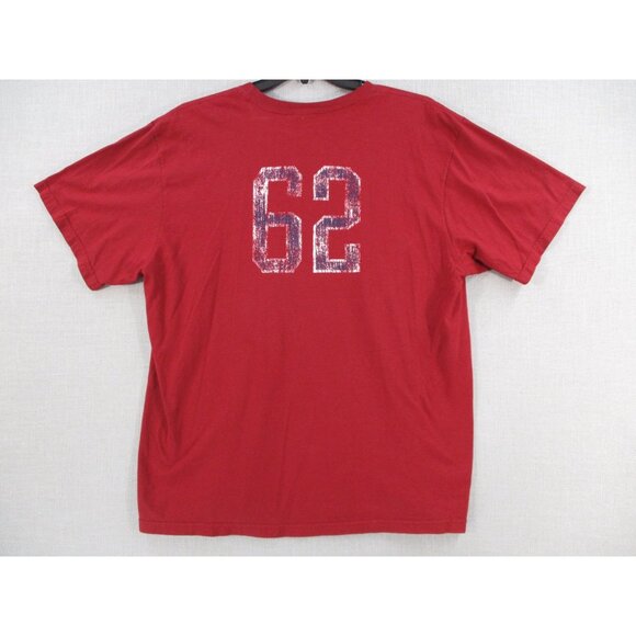 Old Navy Red New York Graphic T-Shirt XL Cotton - Picture 6 of 7